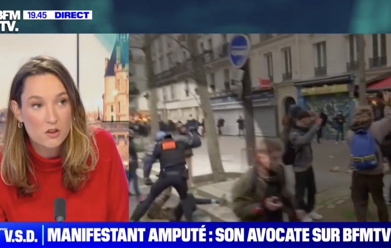 Manifestant amputé d’un testicule suite à des violences policières